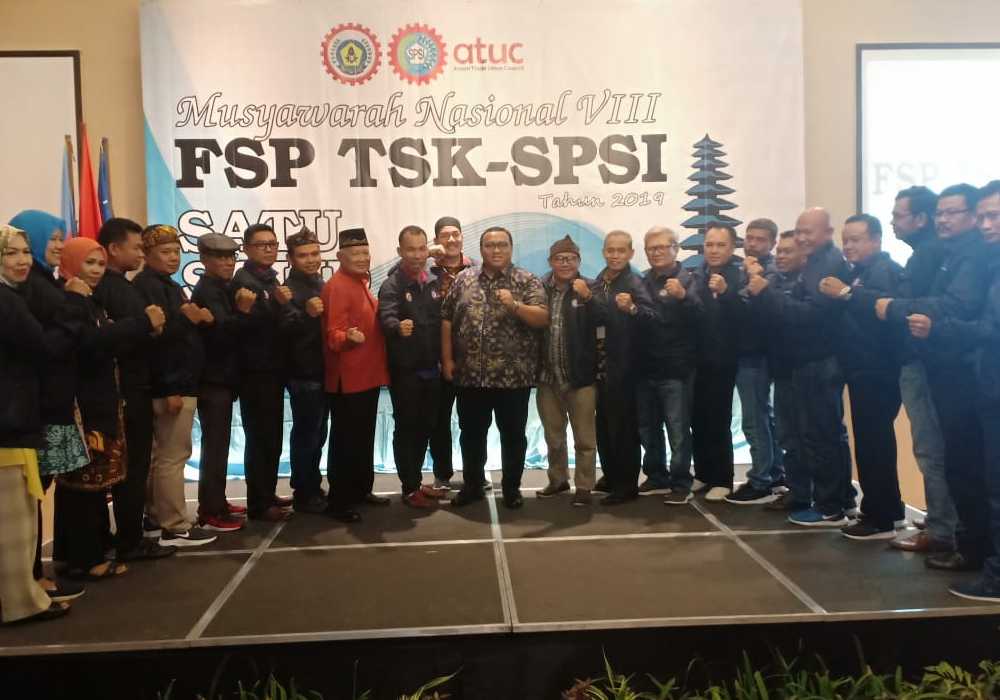 Kepengurusan Baru FSP TSK SPSI Akhirnya Terbentuk.