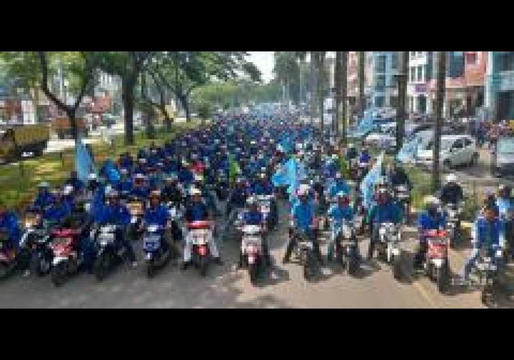 SP TSK SPSI KAB TANGERANG TERDEPAN MENGAWAL UMSK 2020